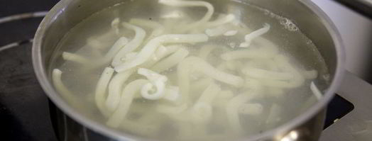 гречневая лапша с кальмарами. Шаг 3