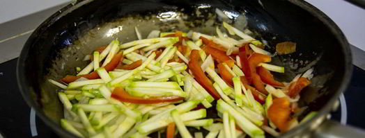 гречневая лапша с кальмарами. Шаг 4