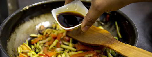 гречневая лапша с кальмарами. Шаг 5