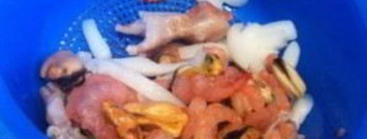 гречневая лапша с морепродуктами. Шаг 2