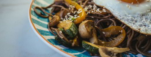 гречневая лапша с овощами. Шаг 7