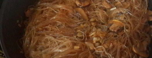 грибная лапша по-шанхайски. Шаг 5