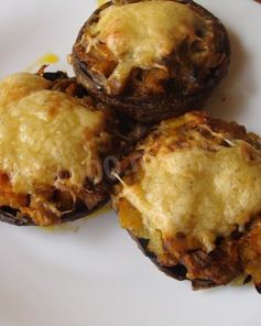 Фаршированные грибы Портобэлло