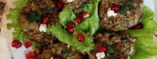 фаршированные шляпки шампиньонов. Шаг 5