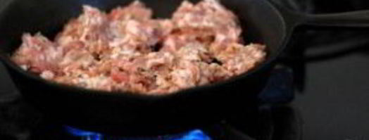 грибы, фаршированные овощной начинкой. Шаг 2