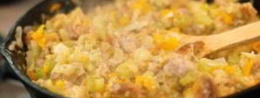 грибы, фаршированные овощной начинкой. Шаг 6