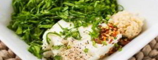 грибы, фаршированные сыром, в духовке. Шаг 3