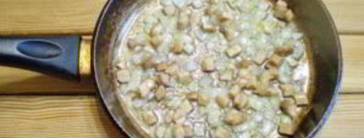 грибы фаршированные в духовке. Шаг 7