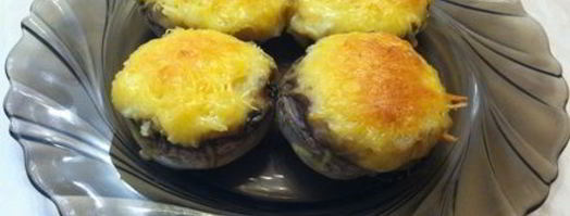 грибы фаршированные. Шаг 20