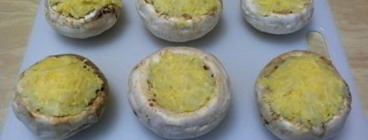 грибы фаршированные. Шаг 8