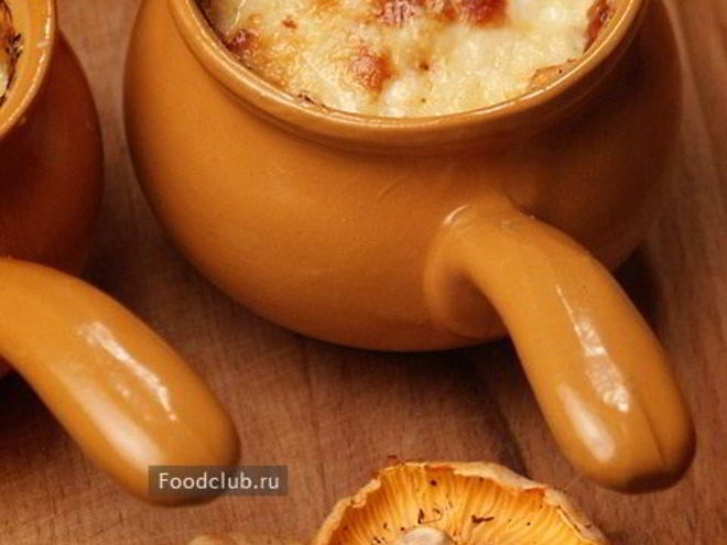 Рецепт грибов-кокота