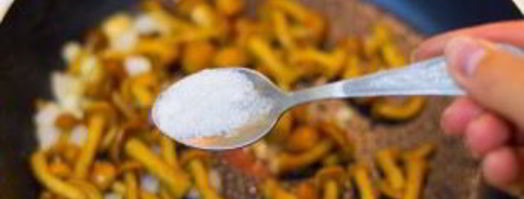 грибы лисички. Шаг 5