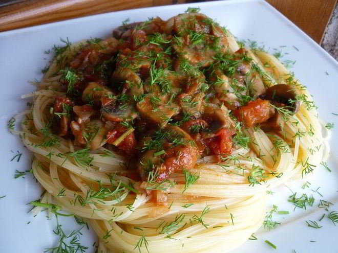 Рецепт грибов по-болонски