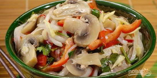 Грибы по-корейски