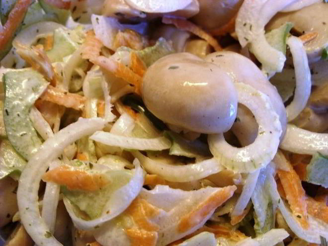 Рецепт грибов по-нашему