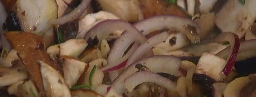 грибы под хрустящим фило. Шаг 6