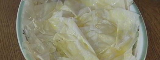 грибы под хрустящим фило. Шаг 10