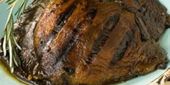 Грибы портобелло на гриле