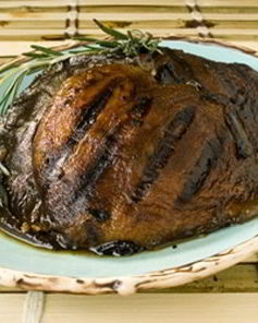 Грибы портобелло на гриле