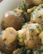 Грибы с чесноком