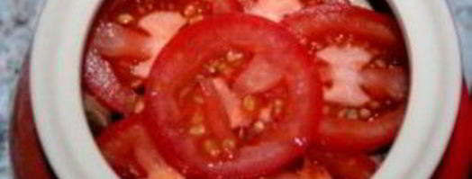 грибы в духовке в горшочке. Шаг 4