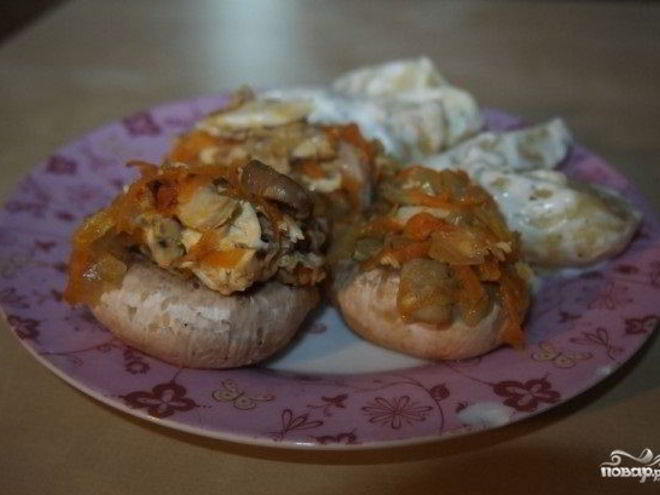 Рецепт грибов в мультиварке на пару