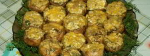 грибы, запеченные под сыром. Шаг 7