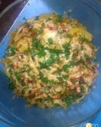 Грибы запеченные с овощами