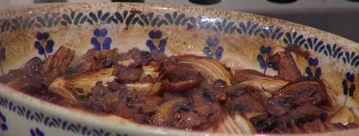 грибы, запеченные в красном вине. Шаг 6