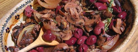 грибы, запеченные в красном вине. Шаг 7