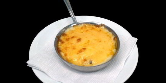 Грибы, запеченные в сметанном соусе