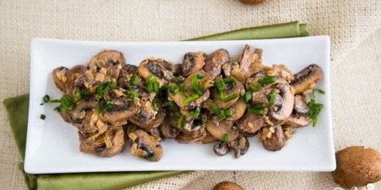 Грибы, жареные с майонезом