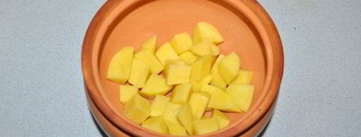 лесные грибы с картофелем в горшочках. Шаг 4