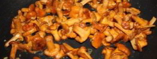 лисички, жареные с рисом. Шаг 7