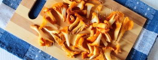 лисички жареные в сметане. Шаг 3