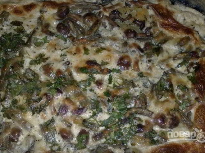 Рецепт опят в духовке