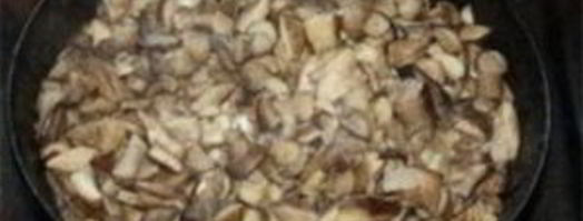 подберезовики жареные. Шаг 3