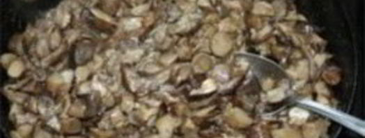 подберезовики жареные. Шаг 4