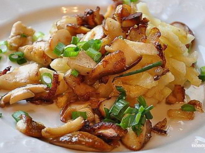 Рецепт подосиновиков, жареных с картошкой