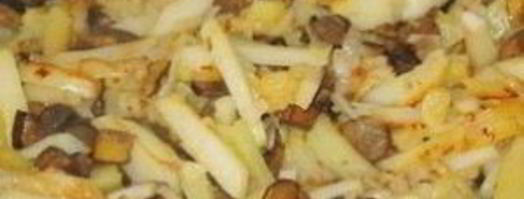 подосиновики, жареные с картошкой. Шаг 5