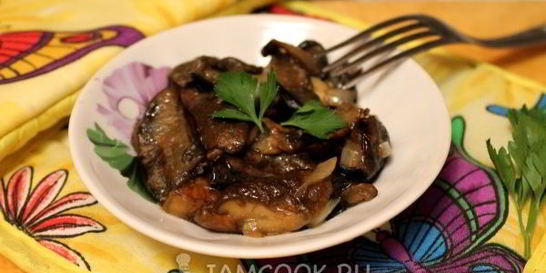 Подосиновики жареные