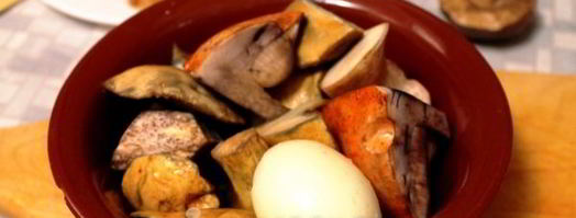 подосиновики жареные. Шаг 4