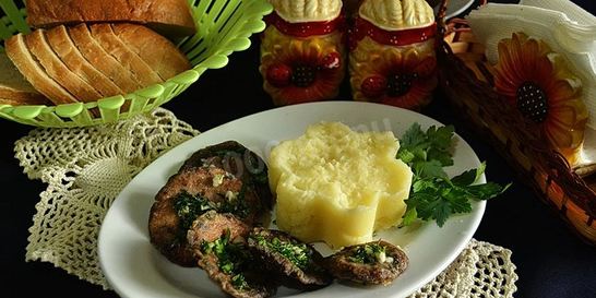 Рыжики жареные