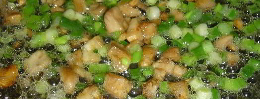 шампиньоны фаршированные морское искушение. Шаг 4