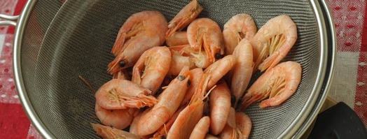 шампиньоны фаршированные с креветками и клюквой. Шаг 4