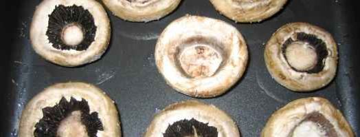 шампиньоны фаршированные цуккини и сыром. Шаг 16