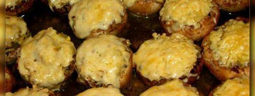 шампиньоны фаршированные. Шаг 28