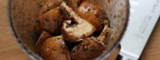 шампиньоны на костре. Шаг 2