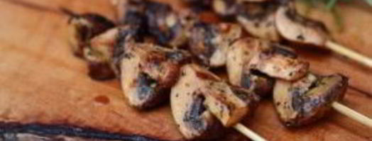 шампиньоны на костре. Шаг 4