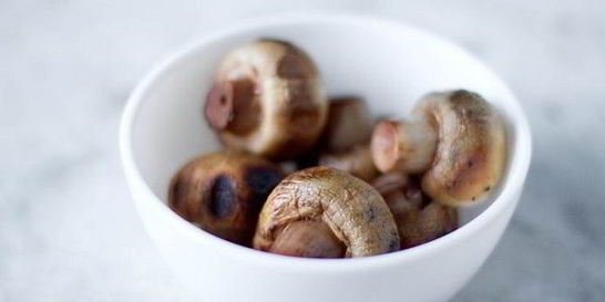 Шампиньоны на углях